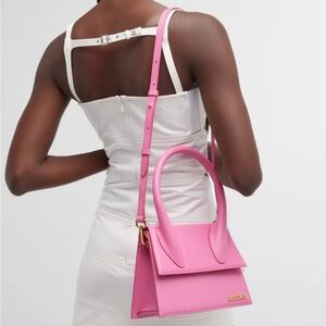Jacquemus Le Chiquito bag. BRAND NEW AUTHENTIC‼️ Pink Grande/Large Brand